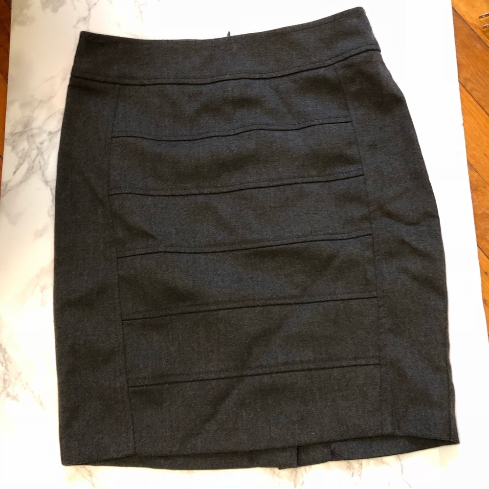 Forever21 Dark Grey Pencil Skirt